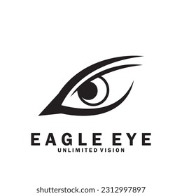 eagle eye icon vector illustration template design