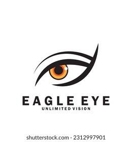 eagle eye icon vector illustration template design