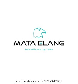 Eagle eye logo design template