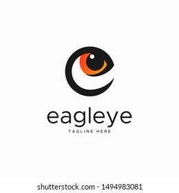 Eagle Eye Logo Design Unique