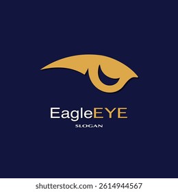 Eagle eye simple logo for securty company