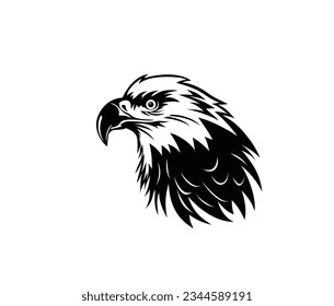 Eagle Face Sign, art vector design 