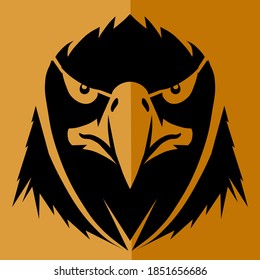 the eagle face vector so creepy