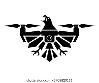 Logotipo do projeto Eagle Falcon Drone