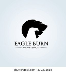 Eagle Fire Logo Template