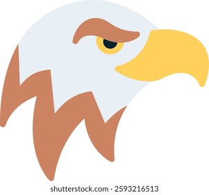 Eagle Flat Illustration Vector Design