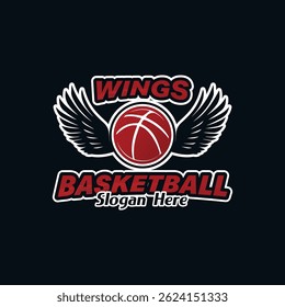 An eagle in flight, with a wing logo design.