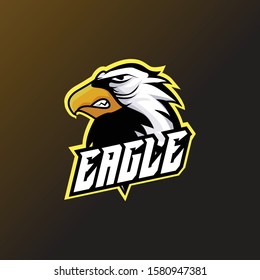 eagle fly angry esport logo