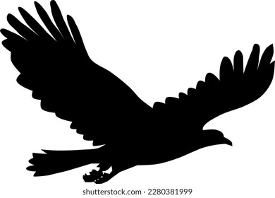 eagle fly icon illustration isolated vector sign symbol. Halloween animals vector decoration.