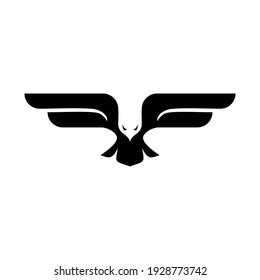 eagle fly logo negative space eagle logo