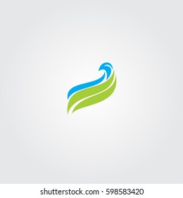 Eagle Flying Icon Logo