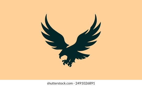 Diseño de logotipo volador de águila. Logotipo de Eagle para su negocio.