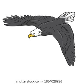 13,117 Drawings Of Eagles In Flight Images, Stock Photos & Vectors ...