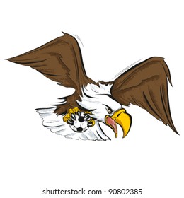 Eagle Football Sport Mascot