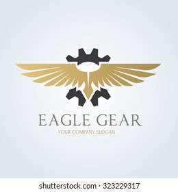 Eagle Gear Logo Template
