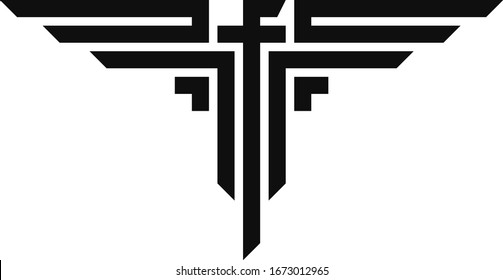Eagle geometric design, eagle's wings vector, eagles graphic elements