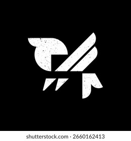 Eagle geometric modern logo design
