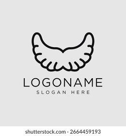 Modelo de design vetorial do logotipo Eagle Grain	
