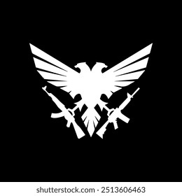 Águila con el archivo de Vector de diseño de logotipo de armas