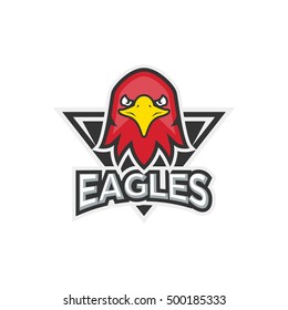 Eagle, Hawk, Bird sport logo
