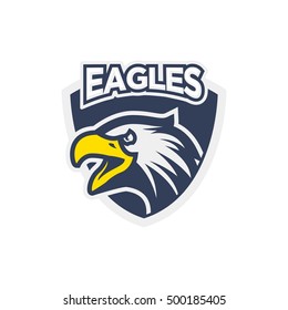 Eagle, Hawk, Bird sport logo
