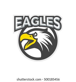 Eagle Symbol Logo Sports Emblem Stock Vector (Royalty Free) 331949762