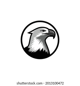 Inspiración en el diseño del logo de Eagle o hawk head