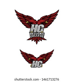 Eagle hawk logo e-sport designs