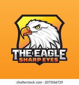 Eagle Hawk Mascot Logo Vector Design