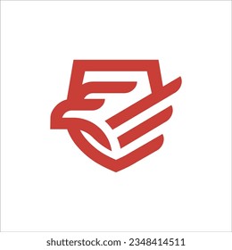 eagle hawk raven logo design