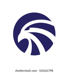 Eagle Head Abstract Logo