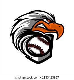 Eagle Head Baseball Team Logo