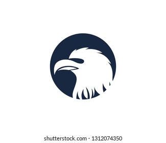 Eagle head bird logo