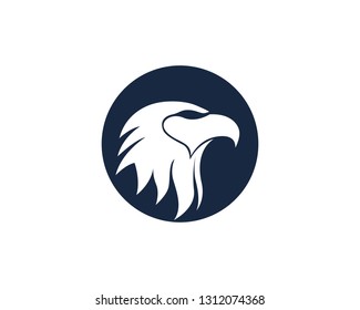 Eagle head bird logo