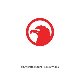 Eagle head bird logo