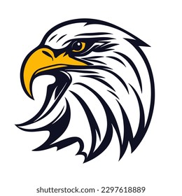 eagle head with good quality design vector illustration