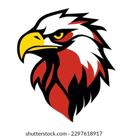 eagle head with good quality design vector illustration