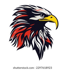 eagle head with good quality design vector illustration
