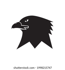 Eagle head icon vector illustration sign