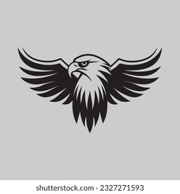 Eagle Head Icon Vector logo 