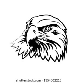 eagle head icon,symbol and vector,Can be used for web, print and mobile