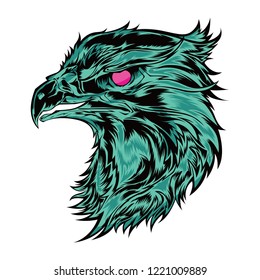 Eagle Head Illustration