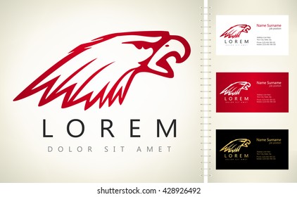 Eagle head logo