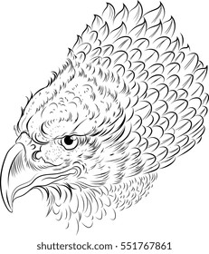 Eagle head logo