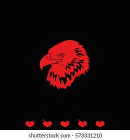 Eagle head logo.