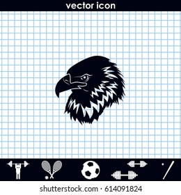 Eagle head logo.