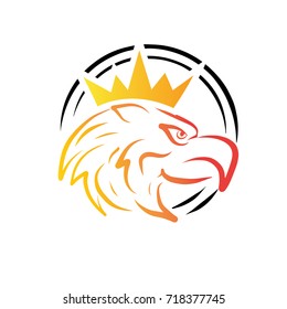 eagle head logo