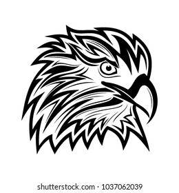eagle head logo animal