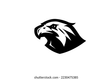 EAGLE HEAD LOGO CLEAN VECTOR