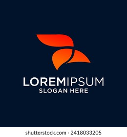 plantilla de diseño de logotipo de cabeza de águila